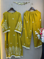 921 Modest Long Coord-Set - Mustard