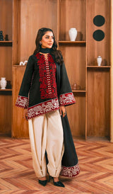 1096 Readymade Customize Embroidered 2-Pcs Coordset
