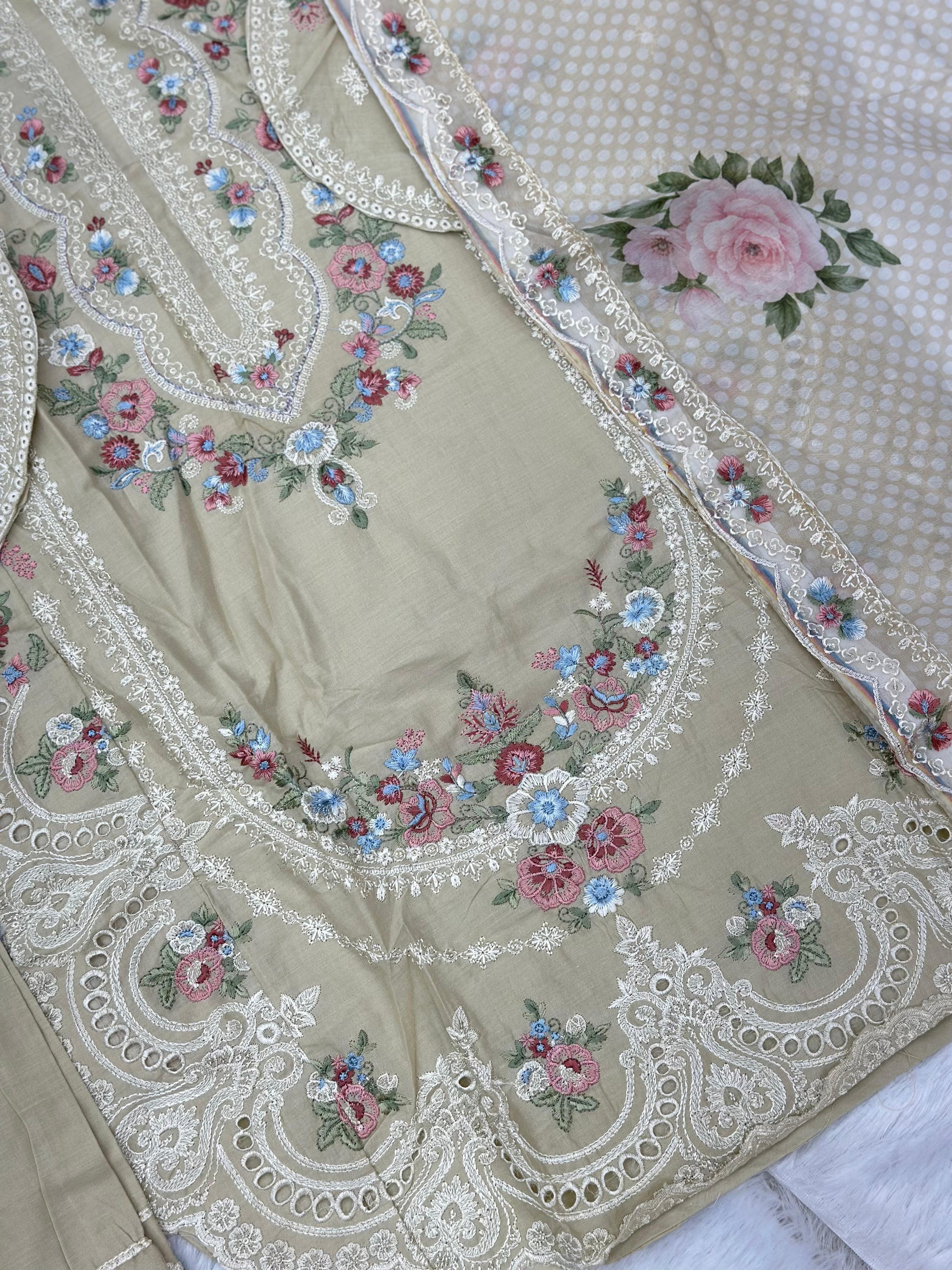 776 Readymade Pakistani Heavy Embroidered Coord-Set