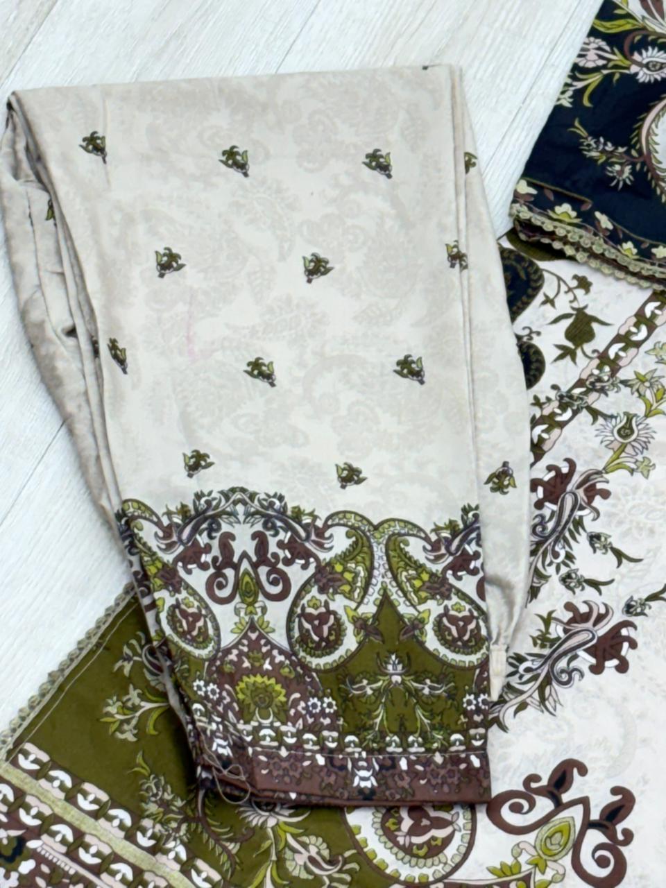 ROMANI MAHIRA 3PC EMBROIDERY SUIT code 562