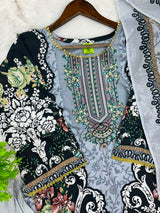 1253 Pakistani Embroidered Suit