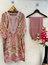 1106 Pakistani Embroidered Suit