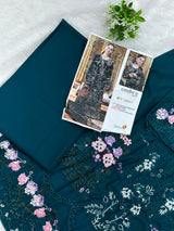 989 Unstitched Ombré Lawn Suit