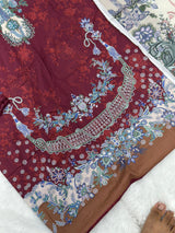 880 Unstitched OG JADE Urbane Digital Lawn Prints Suit