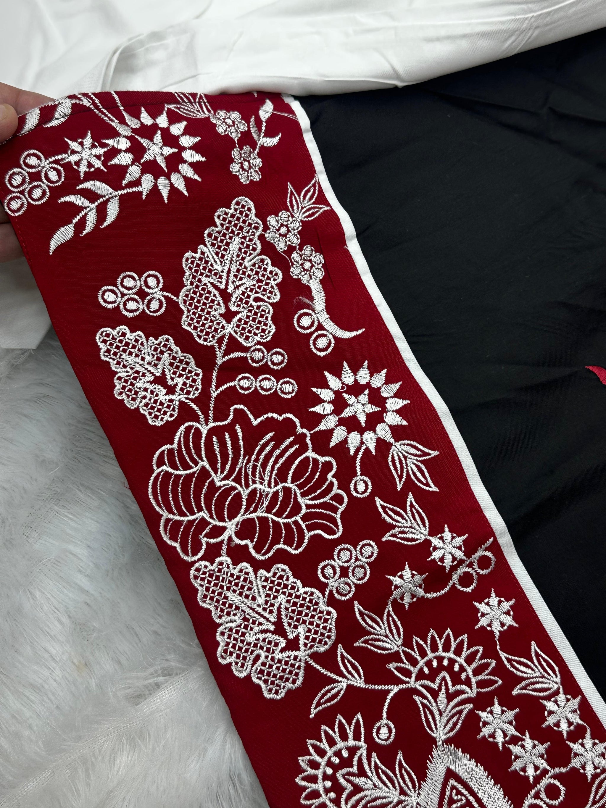 1096 Readymade Customize Embroidered 2-Pcs Coordset
