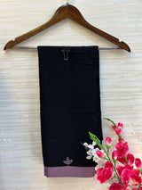 1114 The Premium Abaya - Lavender Gray