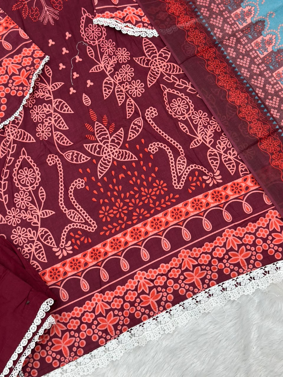 937 Pakistani Embroidered Suit