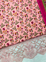 984 Unstitched Casual Lawn Suit