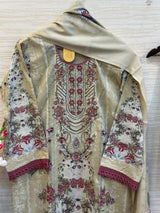 423 Jade Pakistani Embroidery Suit