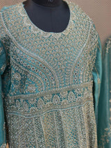 858 Readymade Anarkali Gown