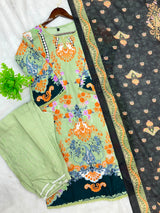 1274 Pakistani Printed Suit