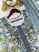 723 Pakistani Heavy Lawn Suit