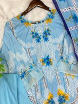 1301 Pakistani Customized Printed Suit