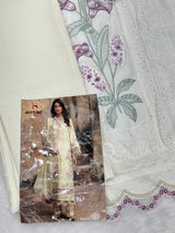 838 Adan Libas Pakistani Unstitched Lawn Suit