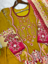 1312 Pakistani Embroidered Suit