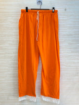 1044 Korean Bow Night Wear - Orange