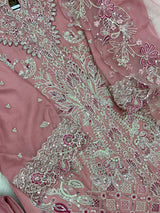 1430 Heavy Pakistani Partywear - Baby Pink