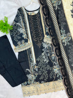 1498 Pakistani Heavy Lawn Suit - 7