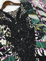 744 Readymade Jade Pakistani Floral Printed Lawn Suit - Cotton