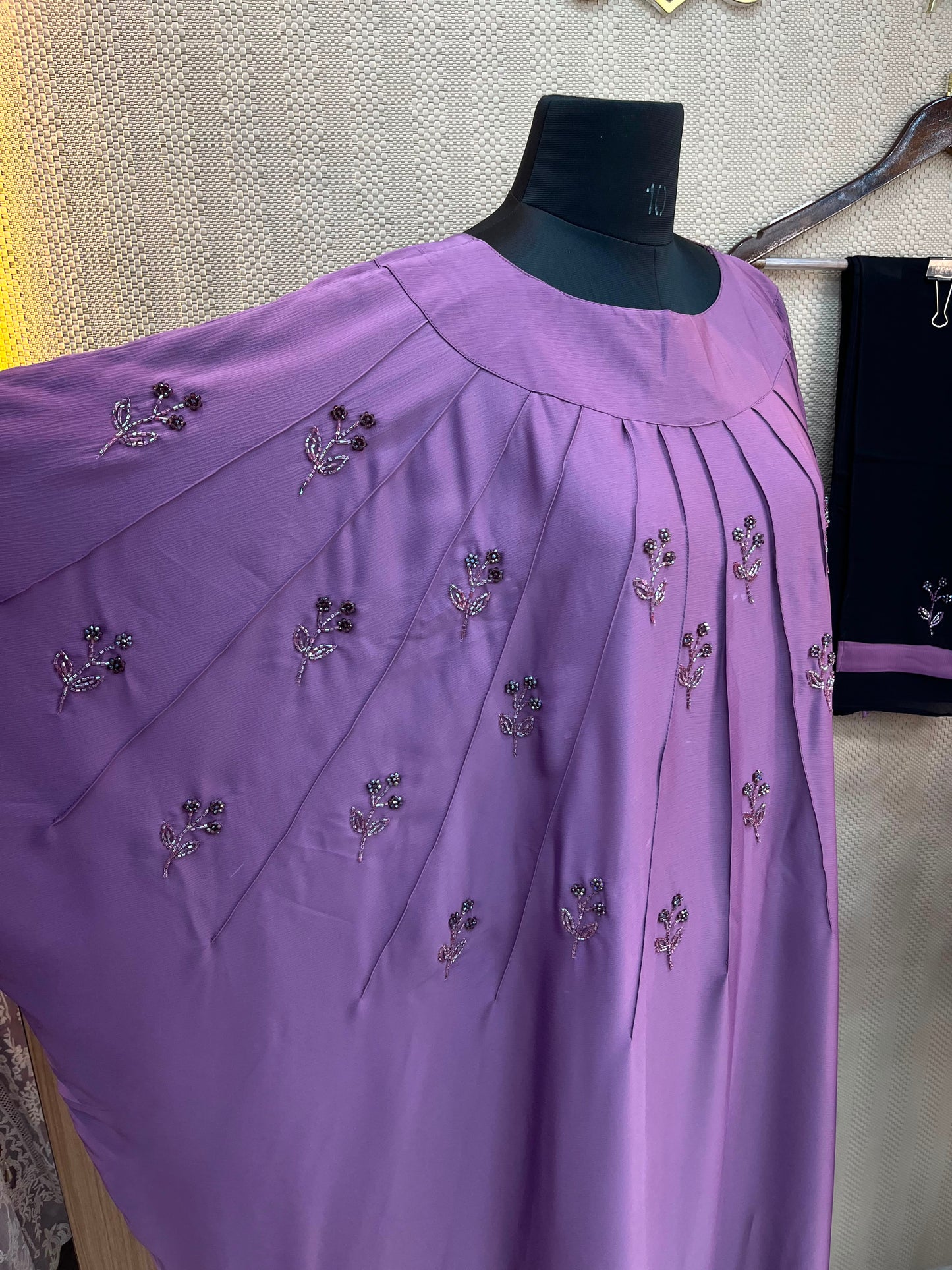 1131 The Premium Abaya - Purple