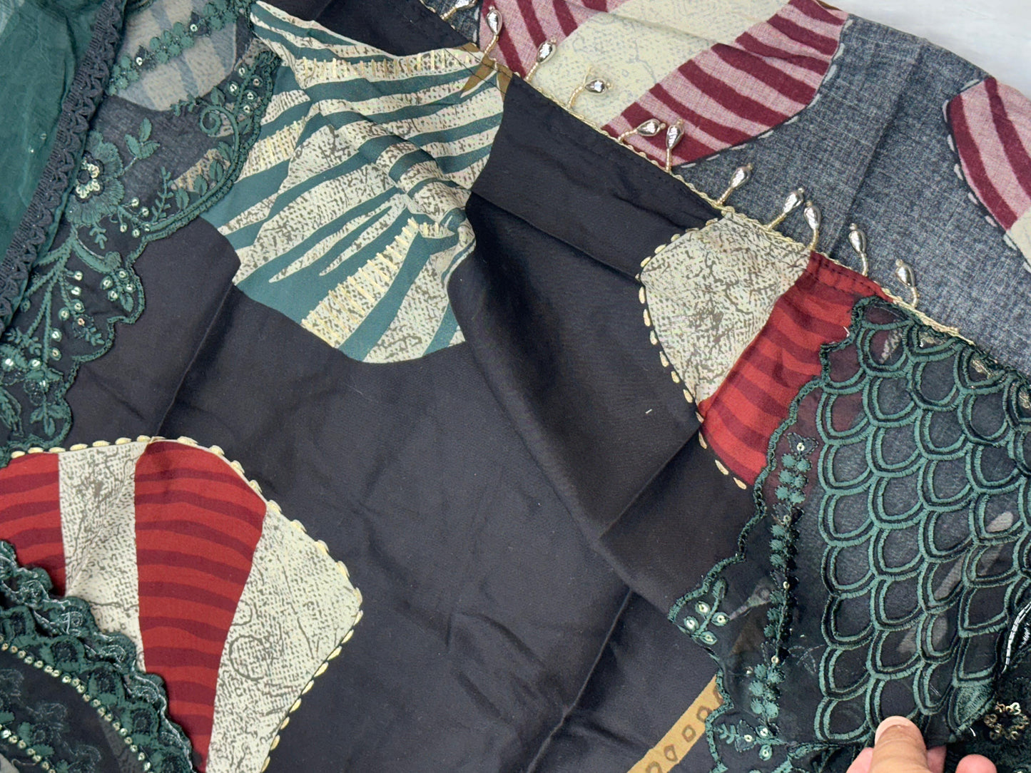 792 Readymade Pakistani Printed Coord-Set