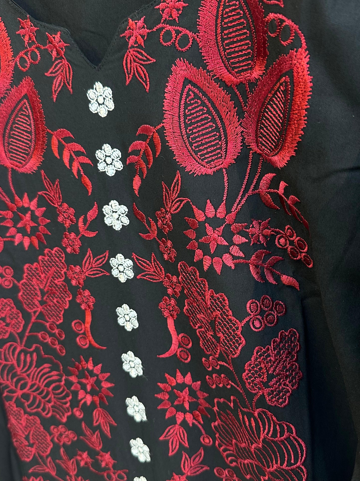 1096 Readymade Customize Embroidered 2-Pcs Coordset