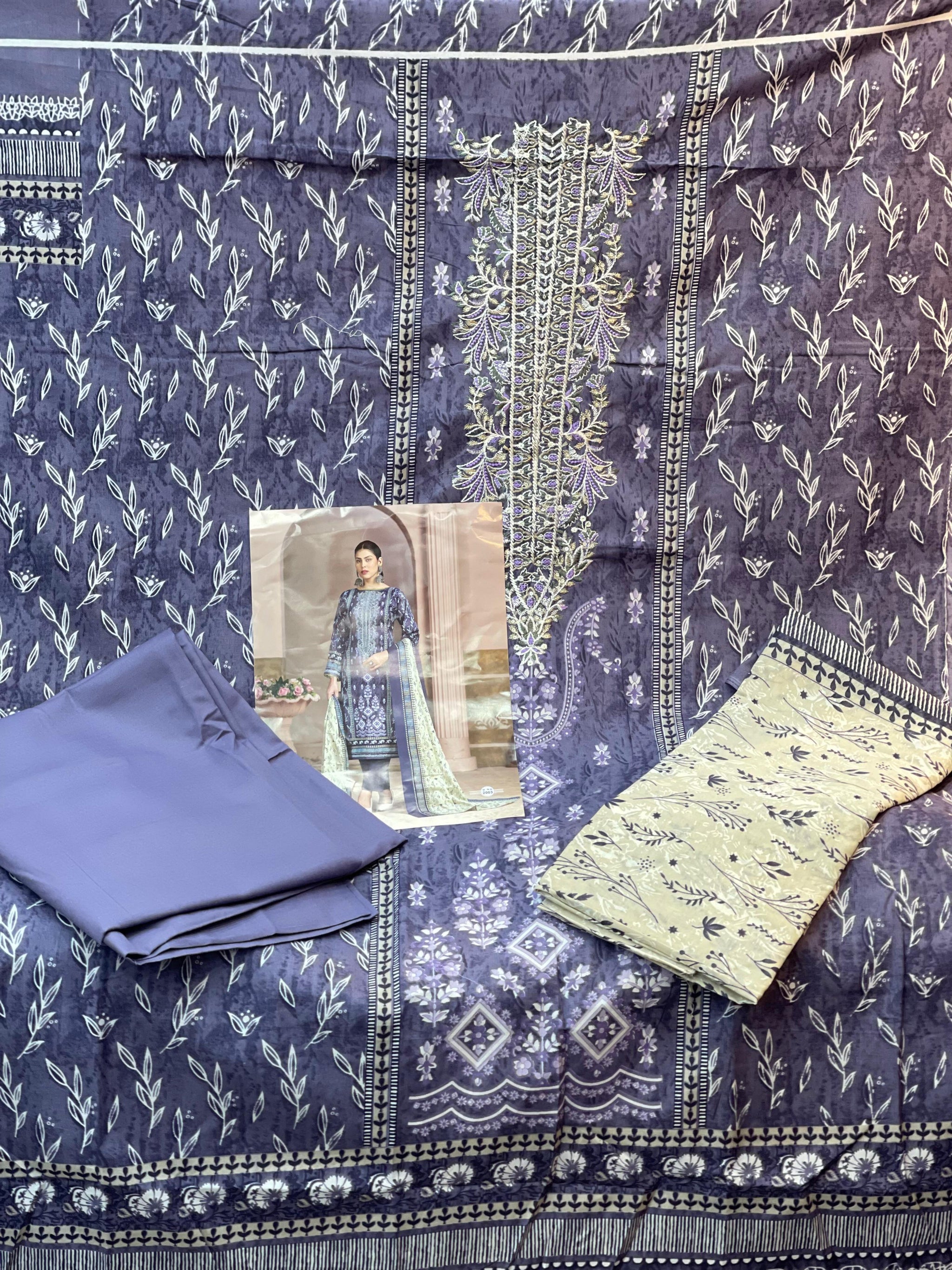 491 Ruhani Pakistani Unstitched Suit