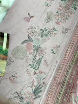 967 Unstitched Pakistani Embroidered Suit