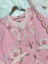 658 Premium Pakistani Lawn Cordset Set