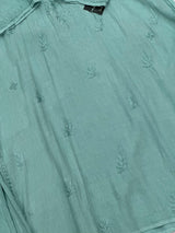 693 Lucknowi Palazzo Set - Sea Green