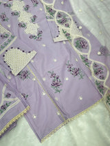 657 Premium Pakistani Lawn Cordset Set