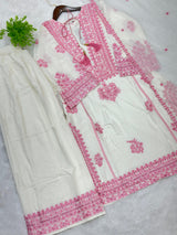 801 Readymade Pakistani Palazzo Coord-Set