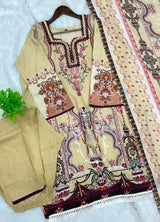 1293 Pakistani Embroidered Suit - Vandana Sobia Nazer