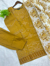 767 Readymade Pakistani Chikankari Suit
