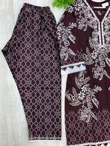 1516 Pakistani Embroidered Suit