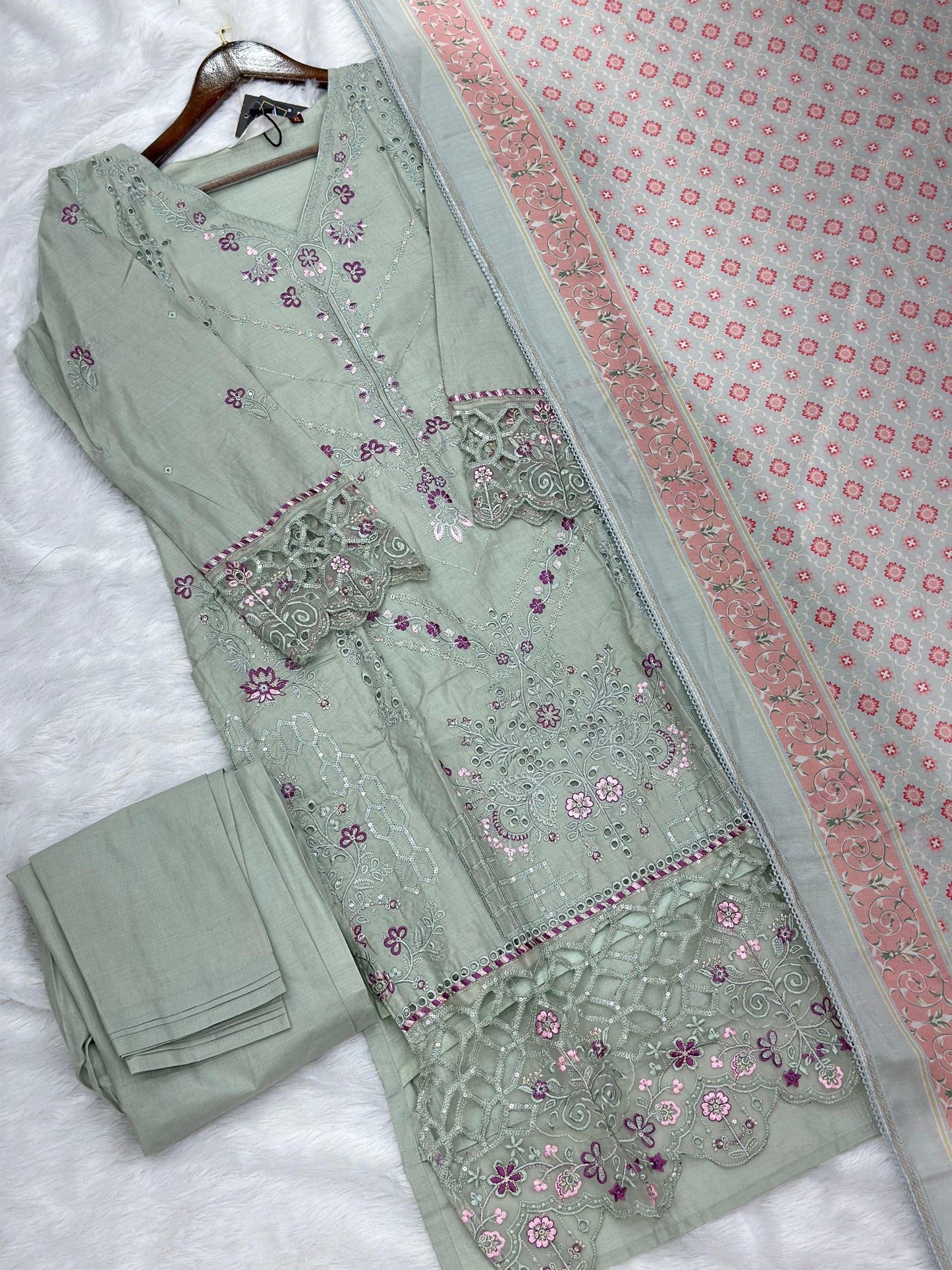 642 Premium Pakistani Lawn Suit