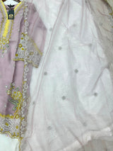 1144 Premium Pakistani Partywear - Lavender
