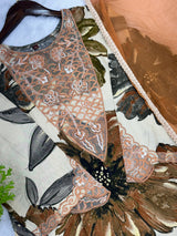 791 Readymade Pakistani Printed Coord-Set