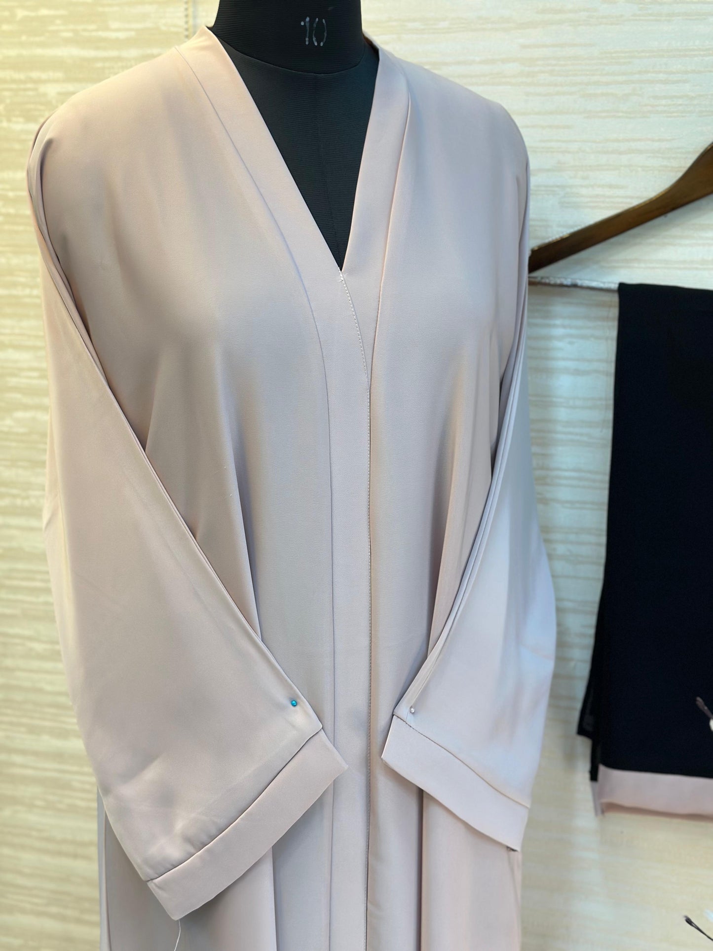 1112 The Premium Abaya - Dusty Rose