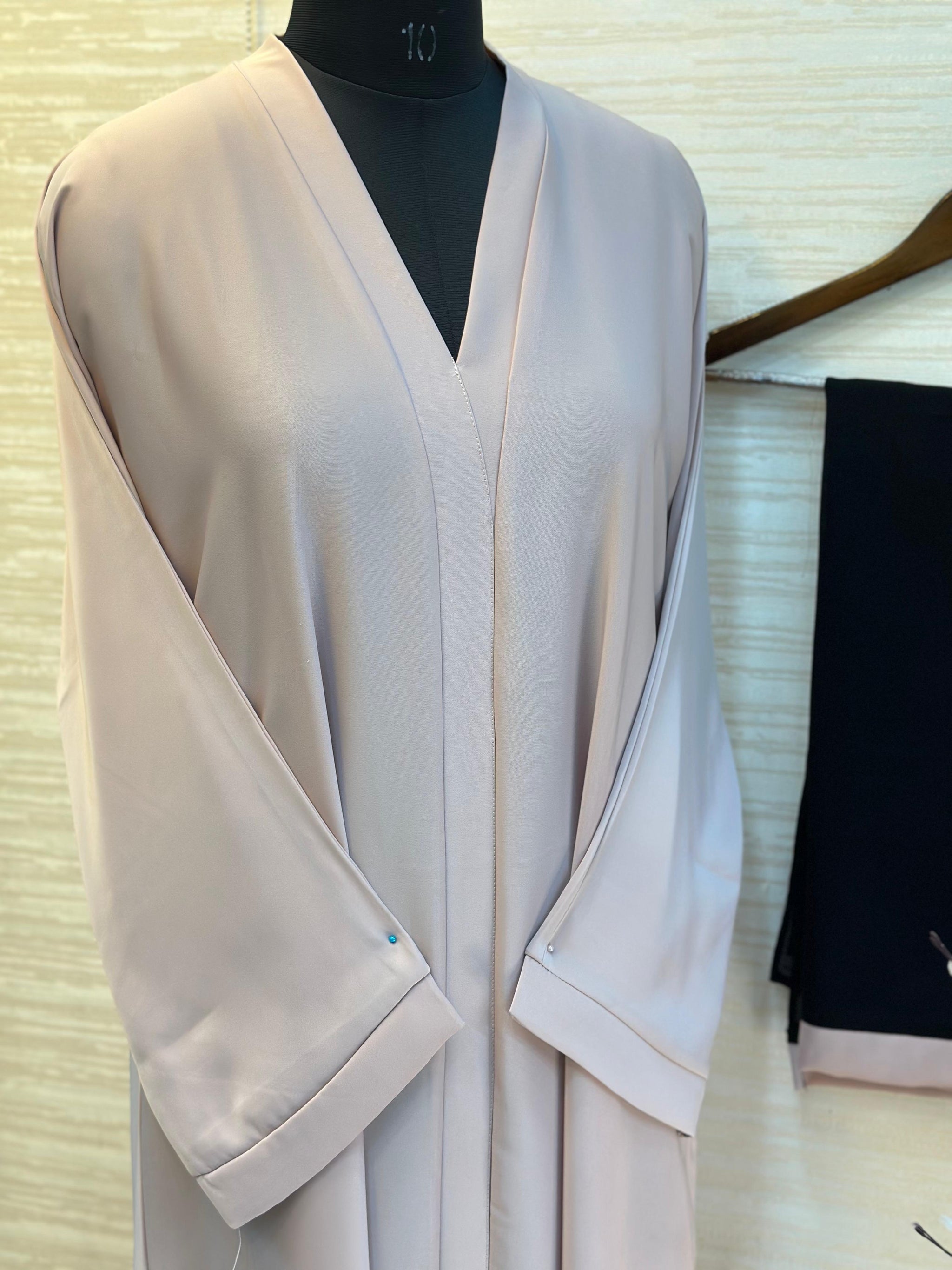 1112 The Premium Abaya - Dusty Rose
