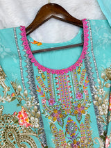 1310 Pakistani Embroidered Suit