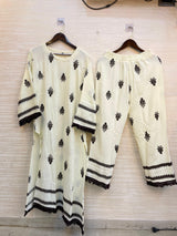 906 Modest Long Coord-Set - White