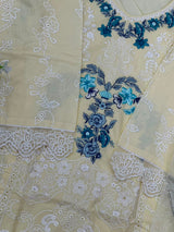718 Pakistani Heavy Lawn Suit