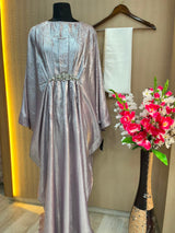 1135 The Premium Abaya - Pink