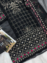 1156 Premium Pakistani Partywear - Black