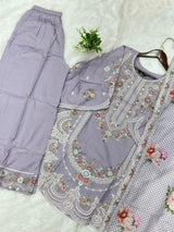 778 Readymade Pakistani Heavy Embroidered Coord-Set