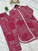 694 Casual Cordsets - Magenta Pink