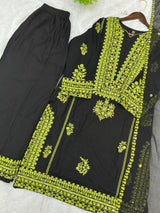 794 Readymade Pakistani Palazzo Coord-Set