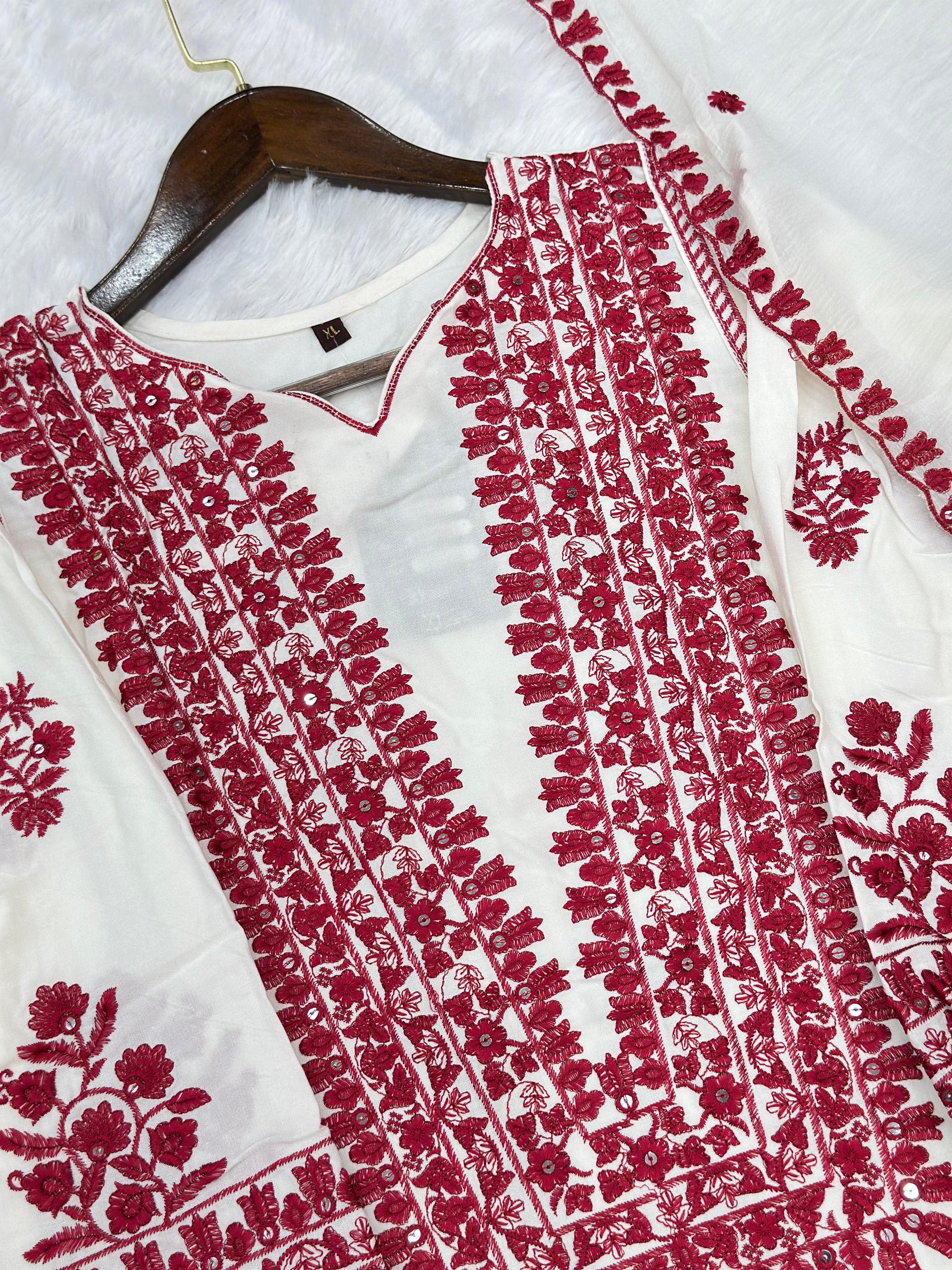 799 Readymade Pakistani Palazzo Coord-Set