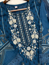 1223 Pakistani Embroidered Suit